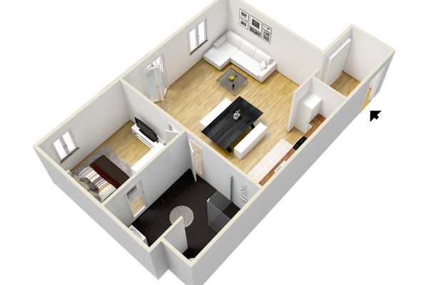 Chalet am Breitenberg Appartement CB 11 Ferienwohnungen in Pfronten - Grundriss