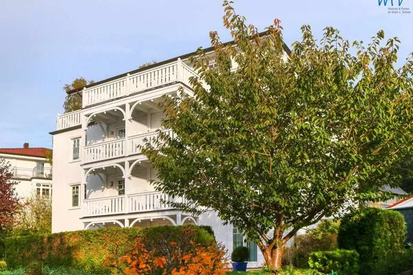 Hauptansicht Villa Mönchgut Ferienwohnung 3