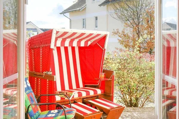 Terrasse Wohnpark Stadt Hamburg Ferienwohnung 8