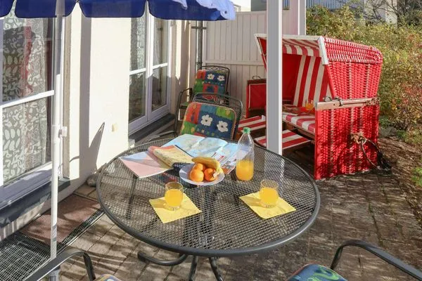 Terrasse Wohnpark Stadt Hamburg Ferienwohnung 8