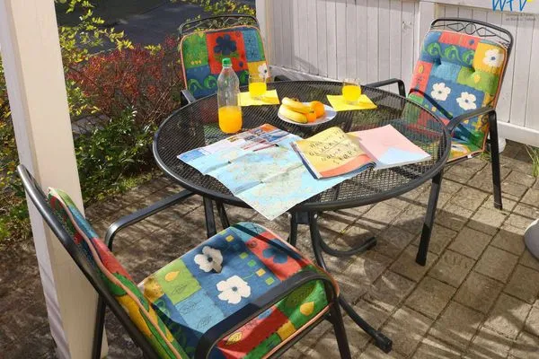 Terrasse Wohnpark Stadt Hamburg Ferienwohnung 8