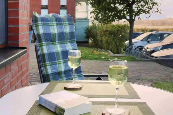 Terrasse Ferienpark Seedorf Fischerhaus - Ferienwohnung 8