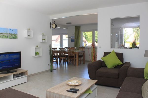  Haus Dünenbär Dorf - Wohnzimmer