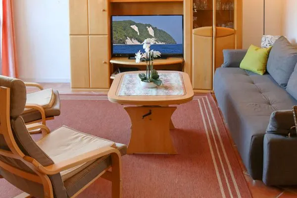 Wohnzimmer Ferienpark Seedorf Fischerhaus - Ferienwohnung 11