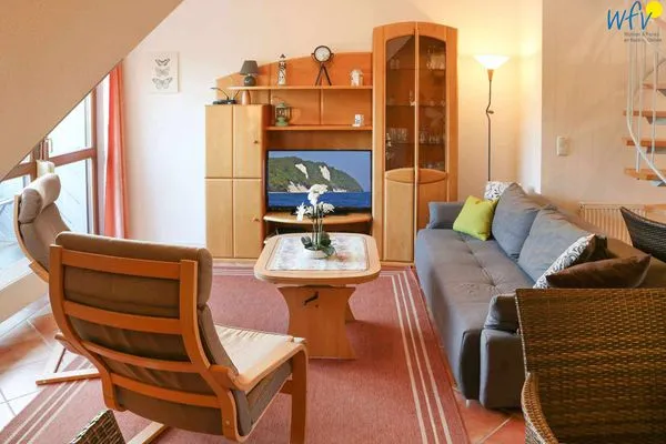 Wohnzimmer Ferienpark Seedorf Fischerhaus - Ferienwohnung 11