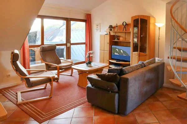 Wohnzimmer Ferienpark Seedorf Fischerhaus - Ferienwohnung 11