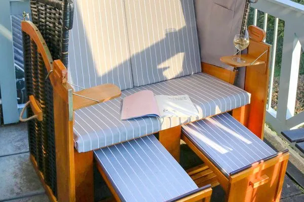 Terrasse Ferienpark Seedorf Fischerhaus - Ferienwohnung 11