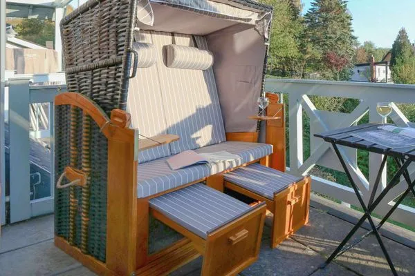 Terrasse Ferienpark Seedorf Fischerhaus - Ferienwohnung 11