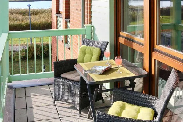 Terrasse Ferienpark Seedorf Zeesenhaus - Ferienwohnung 3