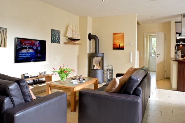  Haus Sandkorn Dorf - Wohnzimmer
