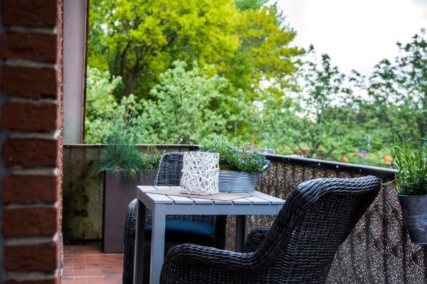  Küstenloft-SPO (Koje³) Dorf - Balkon