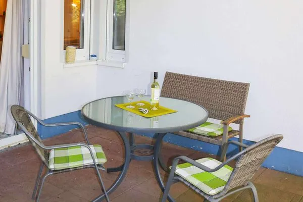 Terrasse Residenz Binz Ferienwohnung 2