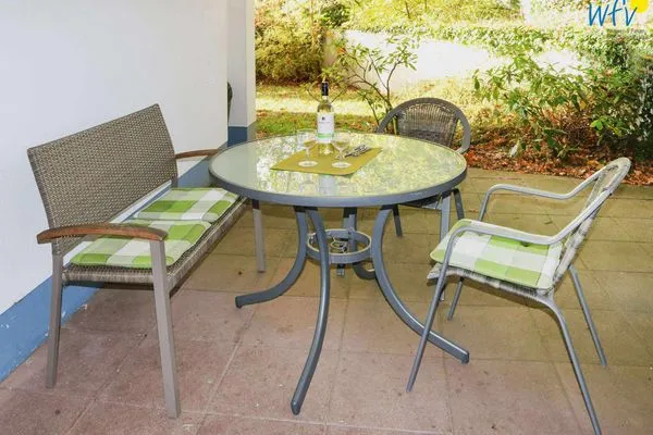 Terrasse Residenz Binz Ferienwohnung 2