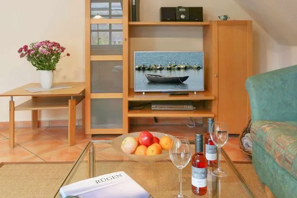 Wohnzimmer Haus Südstrand Ferienwohnung 8