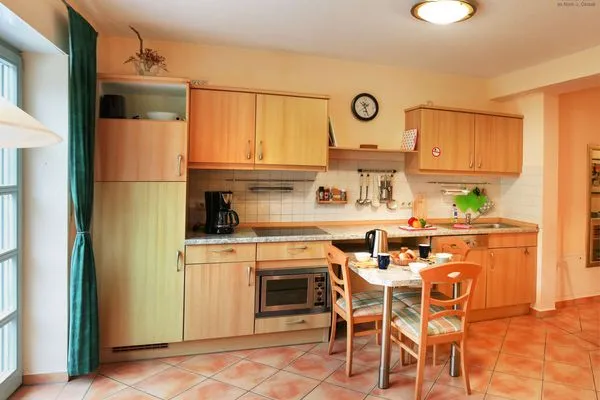 Küche / Küchenzeile Haus Südstrand Ferienwohnung 8