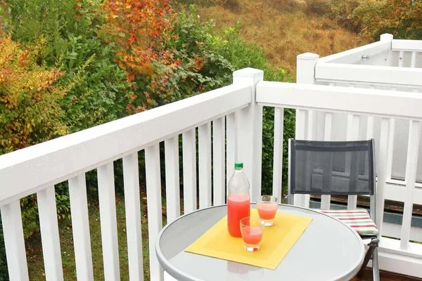 Balkon Haus Südstrand Ferienwohnung 8
