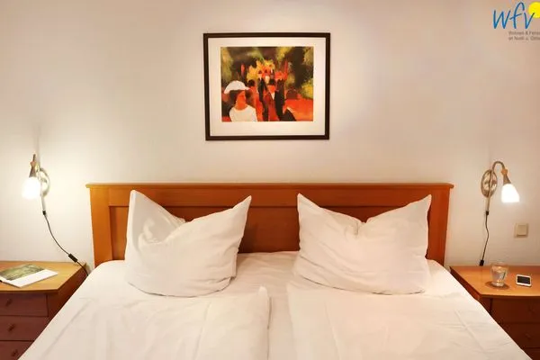 Schlafzimmer Haus Südstrand Ferienwohnung 8