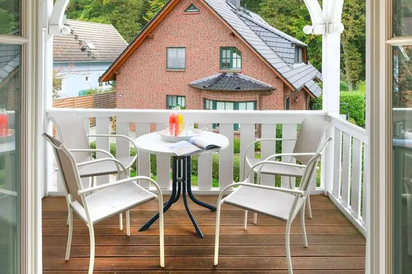 Balkon Villa Mönchgut Ferienwohnung 6