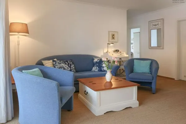 Wohnzimmer Villa Mönchgut Ferienwohnung 6