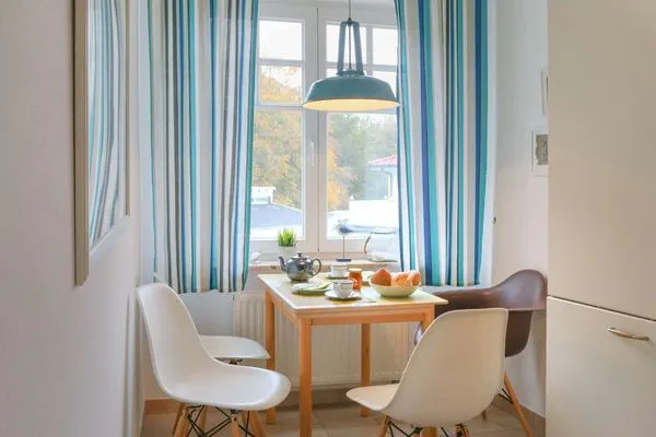 Essbereich Villa Mönchgut Ferienwohnung 6