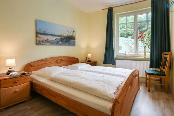 Schlafzimmer Villa Mönchgut Ferienwohnung 5