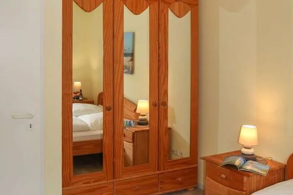 Schlafzimmer Villa Mönchgut Ferienwohnung 5