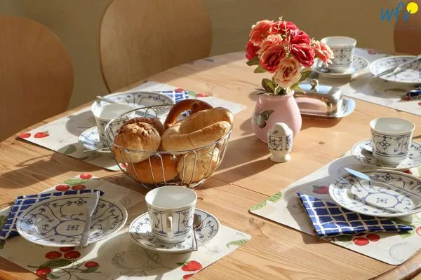 Dekoratives Detail Villa Drei Rosen Ferienwohnung 2