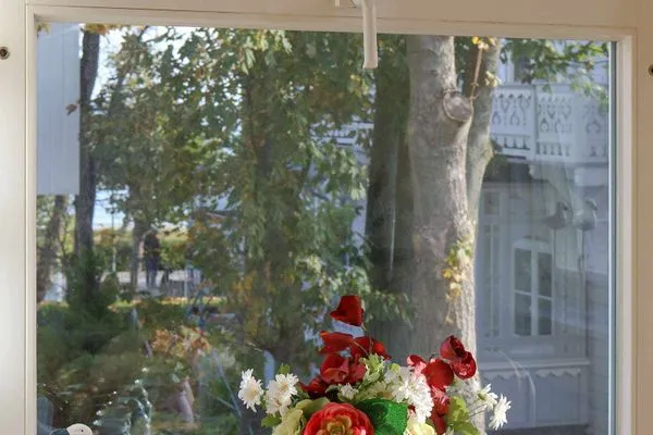 Dekoratives Detail Villa Drei Rosen Ferienwohnung 2