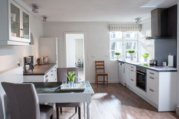 Haubarg Tetenshof Whg. 1 Frankreich  Welt Eiderstedt Umland - Küche / Küchenzeile