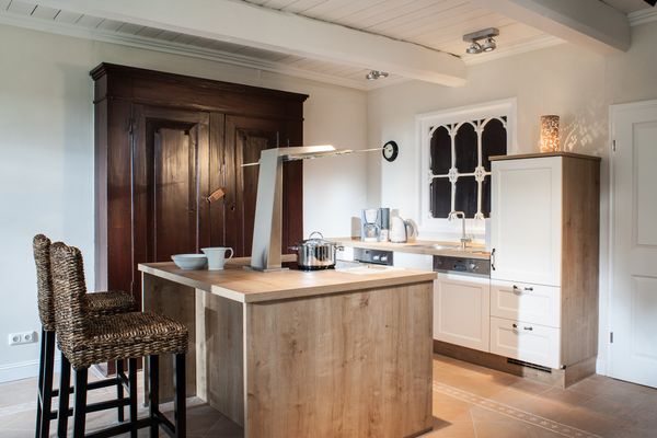 Haubarg Tetenshof Whg. 2 Marrakesch Welt Eiderstedt Umland - Küche / Küchenzeile