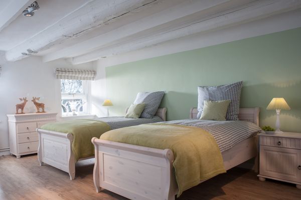 Haubarg Tetenshof Whg. 3 Jägerglück - Welt Eiderstedt Umland - Schlafzimmer