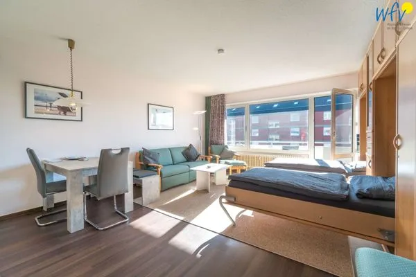 Wohnzimmer Holiday Residenz II Ferienwohnung Leuchtturmblick