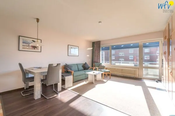 Wohnzimmer Holiday Residenz II Ferienwohnung Leuchtturmblick