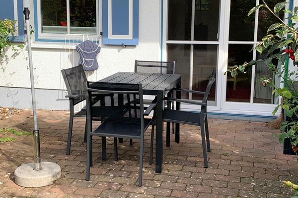  Am Haferland "Darß-Traum" Wieck - Terrasse