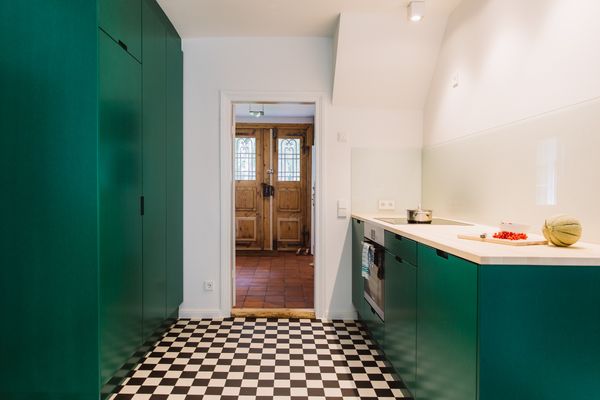  Kapitänshaus Wieck Wieck - Küche / Küchenzeile