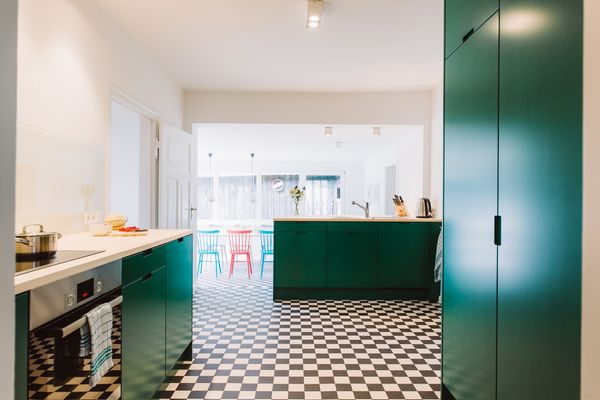  Kapitänshaus Wieck Wieck - Küche / Küchenzeile