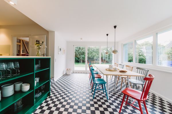  Kapitänshaus Wieck Wieck - Küche / Küchenzeile