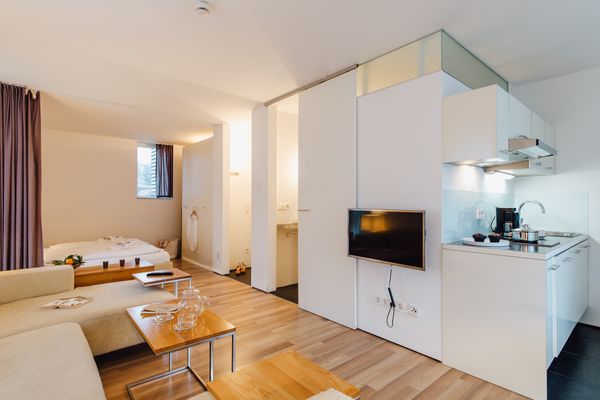 M2 Living Apartments M2 Living Apartment No. 2 Prerow - Wohnzimmer