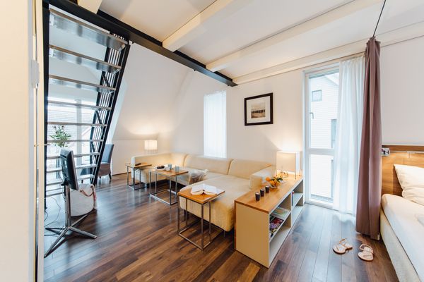 M2 Living Apartments M2 Living Studio No.7 Prerow - Wohnzimmer