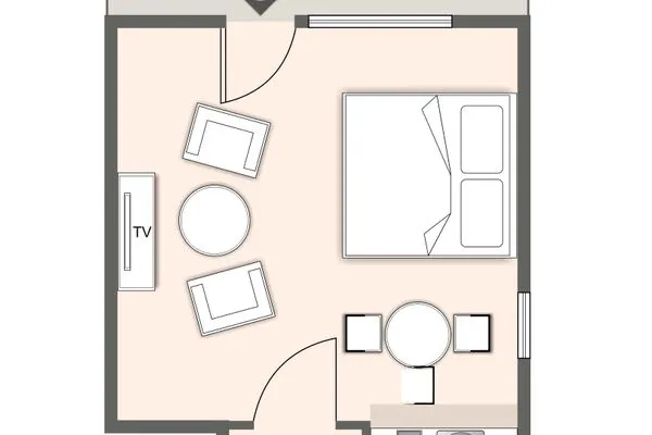 Beach Lodge Beach Lodge Appartement 5 SPO Ording - Grundriss