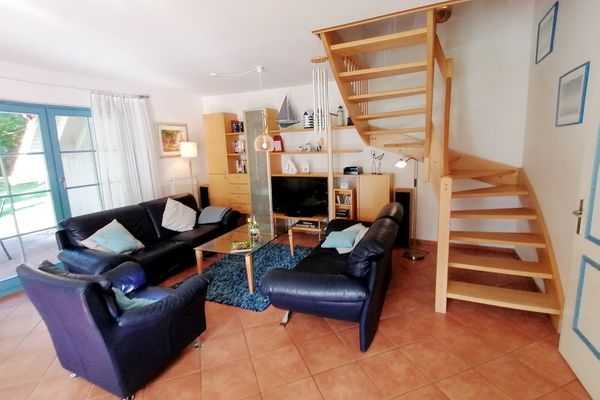 Ferienpark Freesenbruch Doppelhaushälfte 11 - Windflüchter Ostseeheilbad Zingst - Wohnbereich