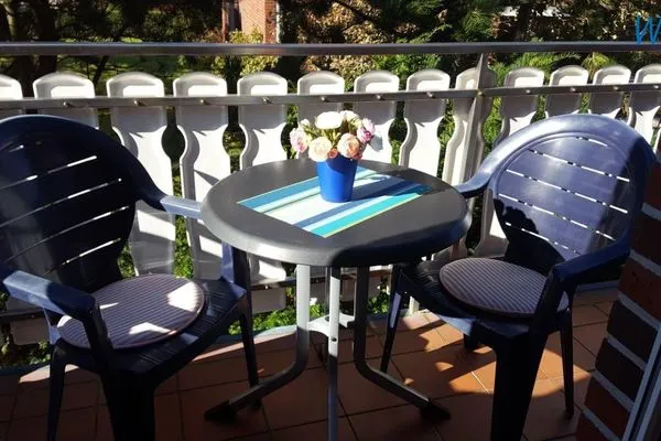 Balkon Feriendomizil "Am langen Wasser" 7 Ferienwohnung 3