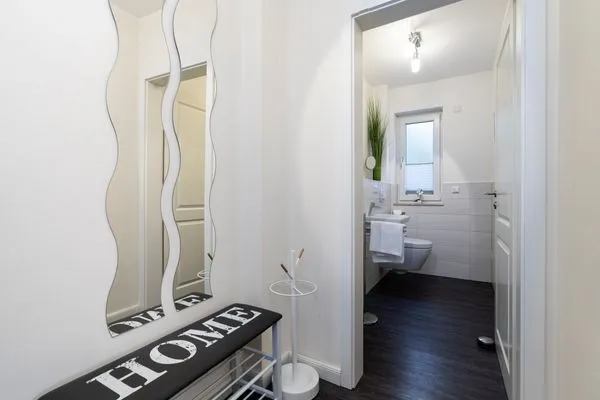 Fassade / Eingang  Ferienwohnung "Strandhaus Möwenberg App. 11"