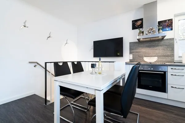 Wohnzimmer  Ferienwohnung "Strandhaus Möwenberg App. 11"