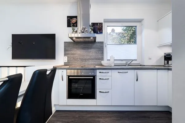 Küche / Küchenzeile  Ferienwohnung "Strandhaus Möwenberg App. 11"