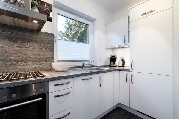 Küche / Küchenzeile  Ferienwohnung "Strandhaus Möwenberg App. 11"
