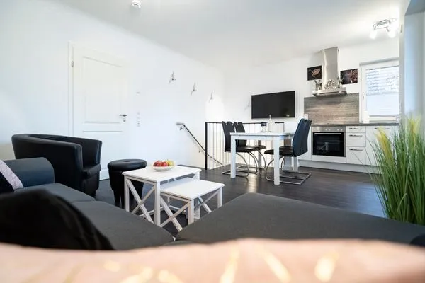 Wohnzimmer  Ferienwohnung "Strandhaus Möwenberg App. 11"