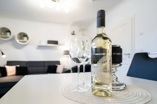 Wohnzimmer  Ferienwohnung "Strandhaus Möwenberg App. 11"