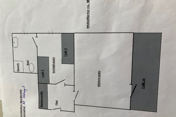  Ferienwohnung Asche  - Grundriss