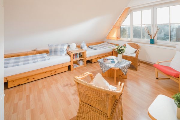  Haus Dwarslooper - Wohnung Lüntje Norderney - Schlafzimmer